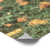 Poster Surreal female portrait with retro sunglasses (Coin)