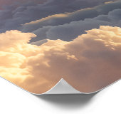 Poster Surreal Floating Cliffs With Waterfalls (Coin)