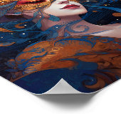 Poster Surreal Lady Imaginaire Art (Coin)