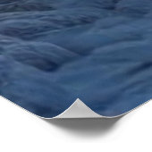 Poster Surreal Moderne hiver Abstrait merveilleux neige s (Coin)