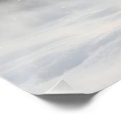 Poster Surreal Pink Antler Reindeer (Coin)