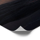 Poster Surreal Reflective Sphere Containing Stars (Coin)