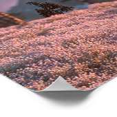 Poster Surreal UFO and Palm Tree Mountain Scene (Coin)