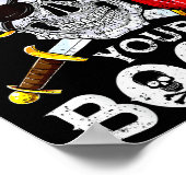 Poster Surrender Your Booty Rate Skull Funny Jolly Roger  (Coin)