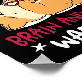 Poster Surtout Courir Sur Le Guerrier De L'Aneurysme Du C (Coin)