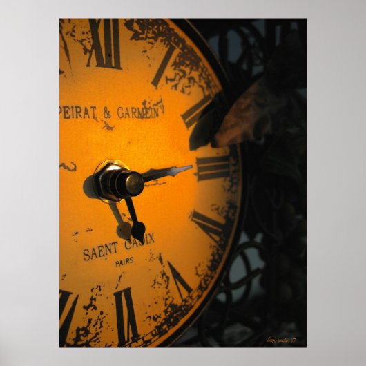 Poster Surveillance de l'horloge (Devant)