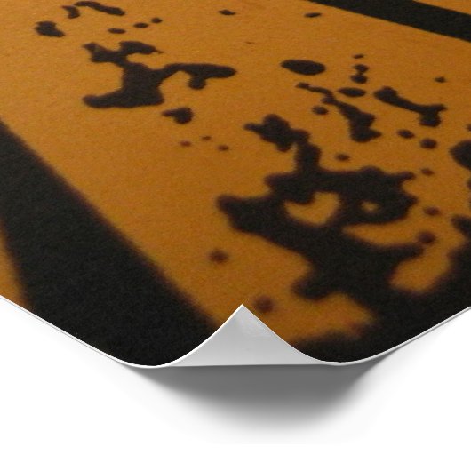 Poster Surveillance de l'horloge (Coin)