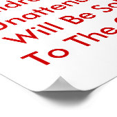 Poster Surveillez vos enfants (Coin)