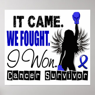 Poster Survivant 22 Cancer du côlon
