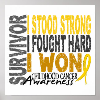Poster Survivant 4 Cancer de l'enfance