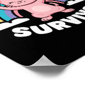 Poster Survivant de Chlamydia (Coin)