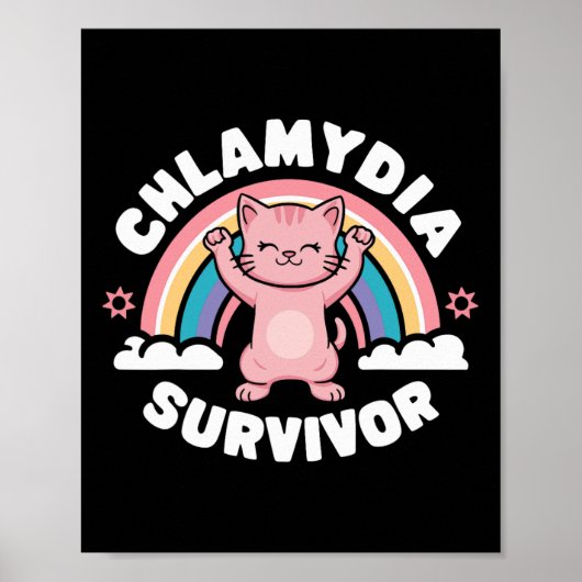 Poster Survivant de Chlamydia (Devant)