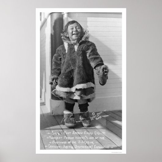 Poster Survivant de la catastrophe de Karluk 1914 (Devant)