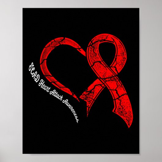 Poster Survivant de l'attaque cardiaque Scad survit Guerr (Devant)