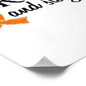 Poster Survivant du cancer du rein 18 (Coin)