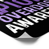 Poster Survivant du guerrier de sensibilisation à la surd (Coin)