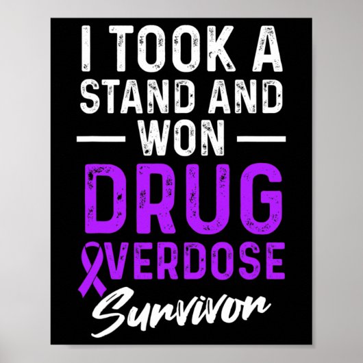 Poster Survivant du guerrier de sensibilisation à la surd (Devant)