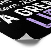 Poster Survivant du guerrier de sensibilisation à la surd (Coin)