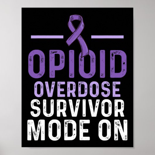 Poster Survivant du guerrier de sensibilisation à la surd (Devant)