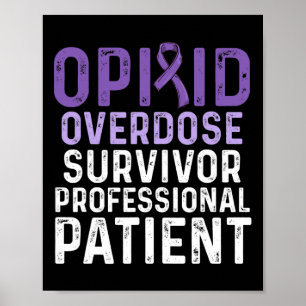 Poster Survivant du guerrier de sensibilisation à la surd