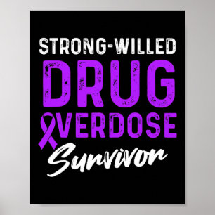 Poster Survivant du guerrier de sensibilisation à la surd