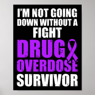 Poster Survivant du guerrier de sensibilisation à la surd