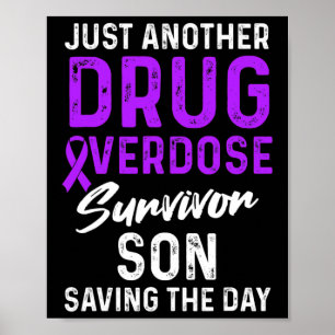 Poster Survivant du guerrier de sensibilisation à la surd