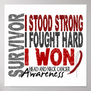 Poster Survivor 4 Head Neck Cancer