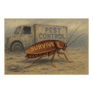 Poster SURVIVRE - La résilience du sous-estimé