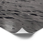 Poster Survol lunaire Artemis II (Coin)