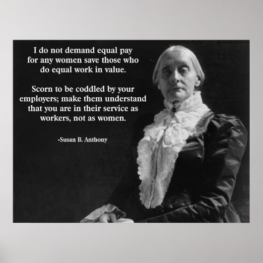 Poster Susan B. Anthony (Devant)