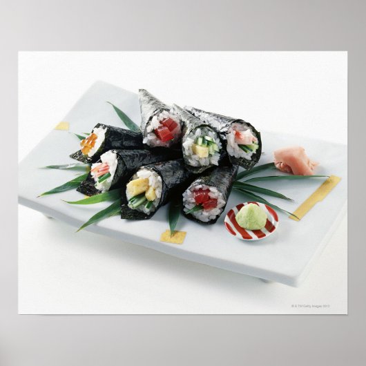 Poster Sushi (Devant)