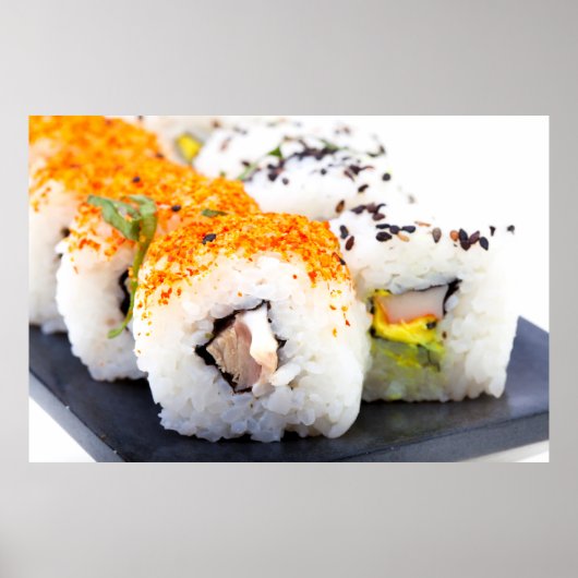 Poster Sushi (Devant)