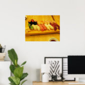Poster Sushi 寿司 (Bureau à domicile)