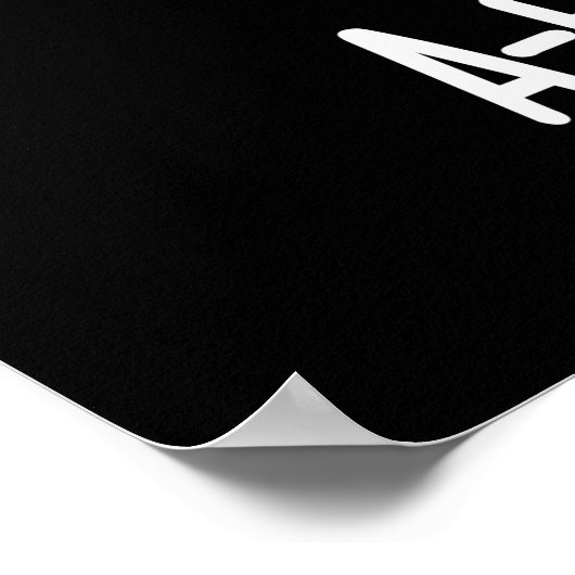 Poster Sushi A-fish-Cionado Amusant Nourriture Poisson Pu (Coin)