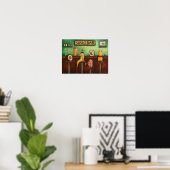 Poster Sushi Bar (Bureau à domicile)