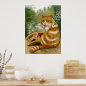 Poster Sushi Cat Misty Bridge (Cuisine)