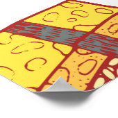 Poster Sushi et roule sans couture motif. Dessin de Doodl (Coin)