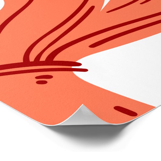 Poster Sushi Japonais nourriture Motif sans soudure (Coin)