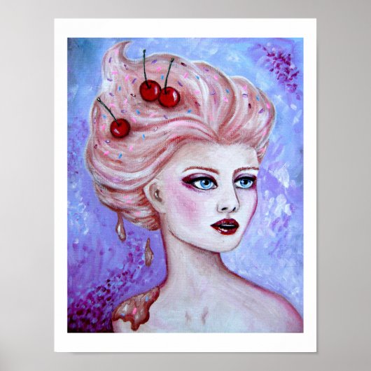 Poster Susie Sundae Imprimer (Devant)