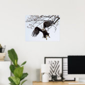 Poster Suspendu en plein air (Bureau à domicile)