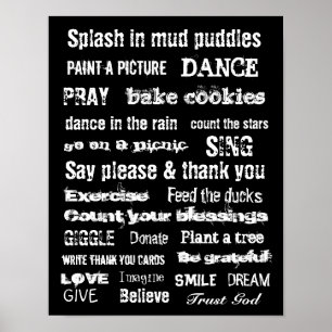 Poster Suspension de famille