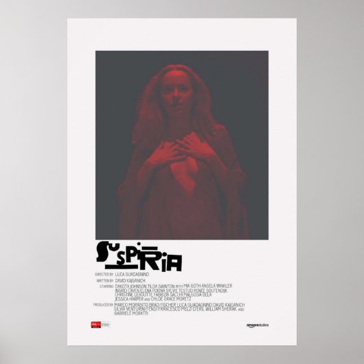 Poster Suspiria (Devant)