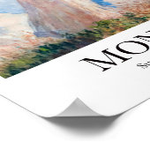 Poster Suzanne Hoschedé par Claude Monet (Coin)