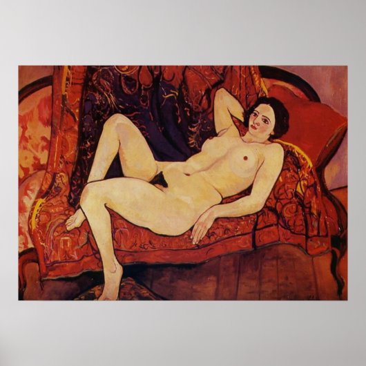 POSTER SUZANNE VALADON (Devant)