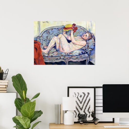 POSTER SUZANNE VALADON (Bureau à domicile)