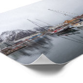 Poster Svolvaer Îles Lofoten (Coin)