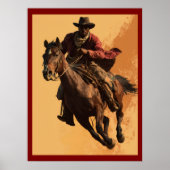 POSTER SWAG DE COW-BOY # 3 (Devant)