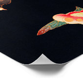Poster Swallow and Camellia (1900) par Ito Jakuchu (Coin)