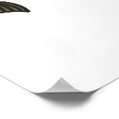 Poster Swallow and Scroll with Gymnastique (Coin)